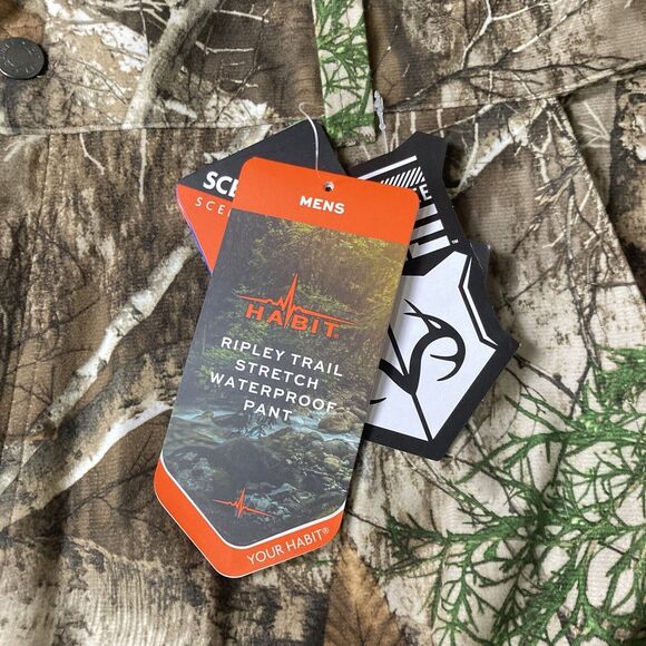 Habit Ripley Trail Stretch Waterproof Pant Men's Size 2XL in RT Edge / Cub NWT - Picture 8 of 12